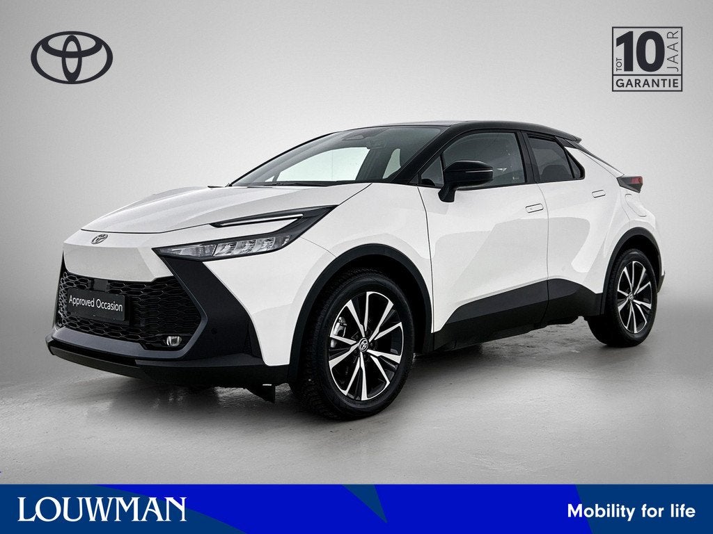 Toyota C-HR 2.0 Plug-in Hybrid 220 Dynamic + | BTW Voertuig, Auto's, Toyota, 12 maanden, Stof, 4 cilinders, Wit