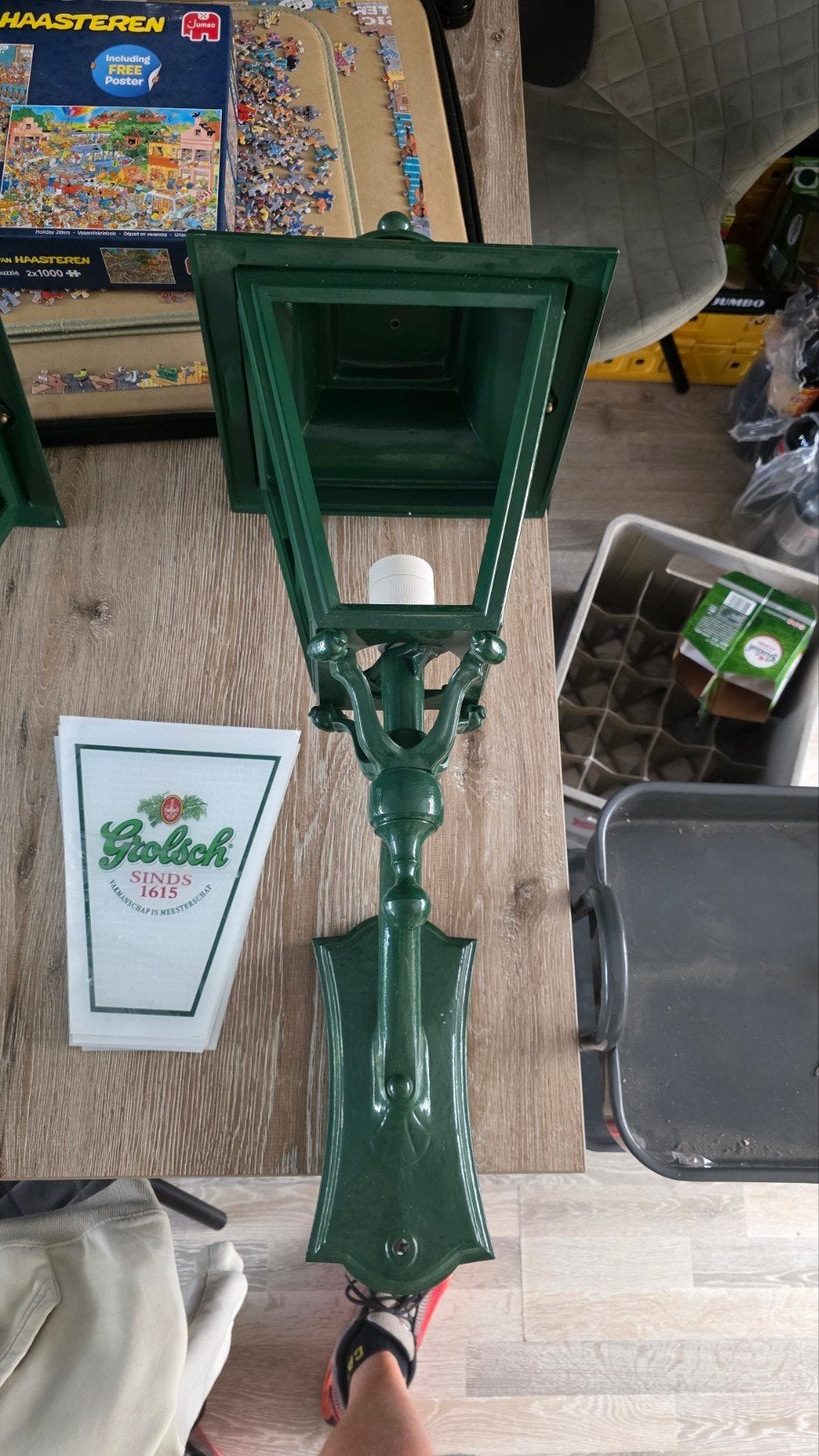 2 Nieuwe Grolsch Lampen - Ongebruikt met Beschermfolie, Ophalen, Nieuw, Overige typen, Grolsch
