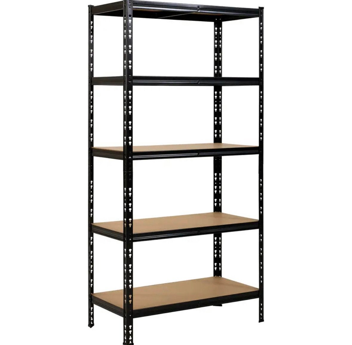 Zwarte stellingkast kwantum 180 x 90 x 45, Ophalen, Gebruikt