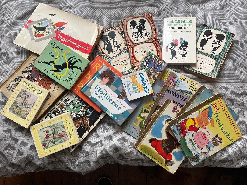 KINDERBOEKEN 20-30 stuks Klassiekers, Old Skool & Sprookjes, Ophalen of Verzenden, Gelezen, Sprookjes