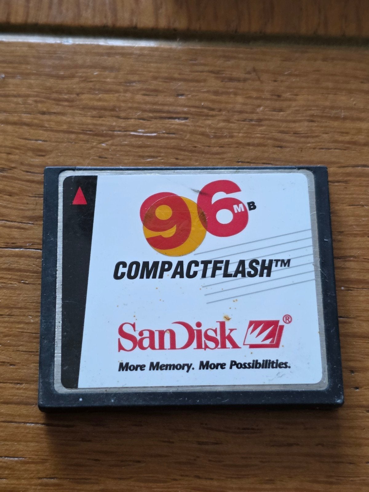 SanDisk CompactFlash 96 MB Geheugenkaart, Gebruikt, SanDisk, Minder dan 2 GB, Ophalen of Verzenden