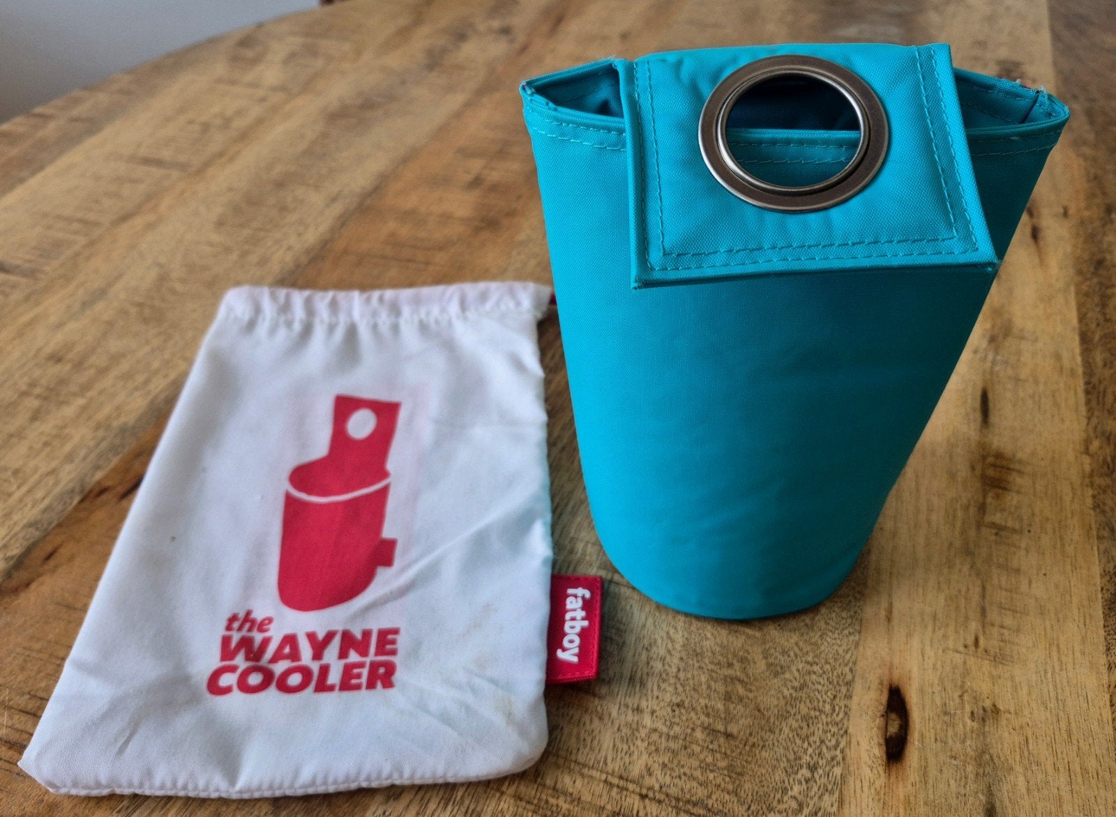 'Fatboy' The Wayne Cooler - Turquoise Wijnkoeler, Blauw, Ophalen of Verzenden, Zo goed als nieuw, Modern