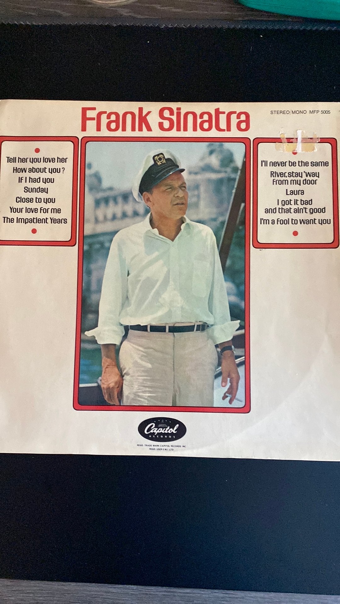 Frank Sinatra LP (4 stuks voor €10.-), Ophalen of Verzenden, Gebruikt
