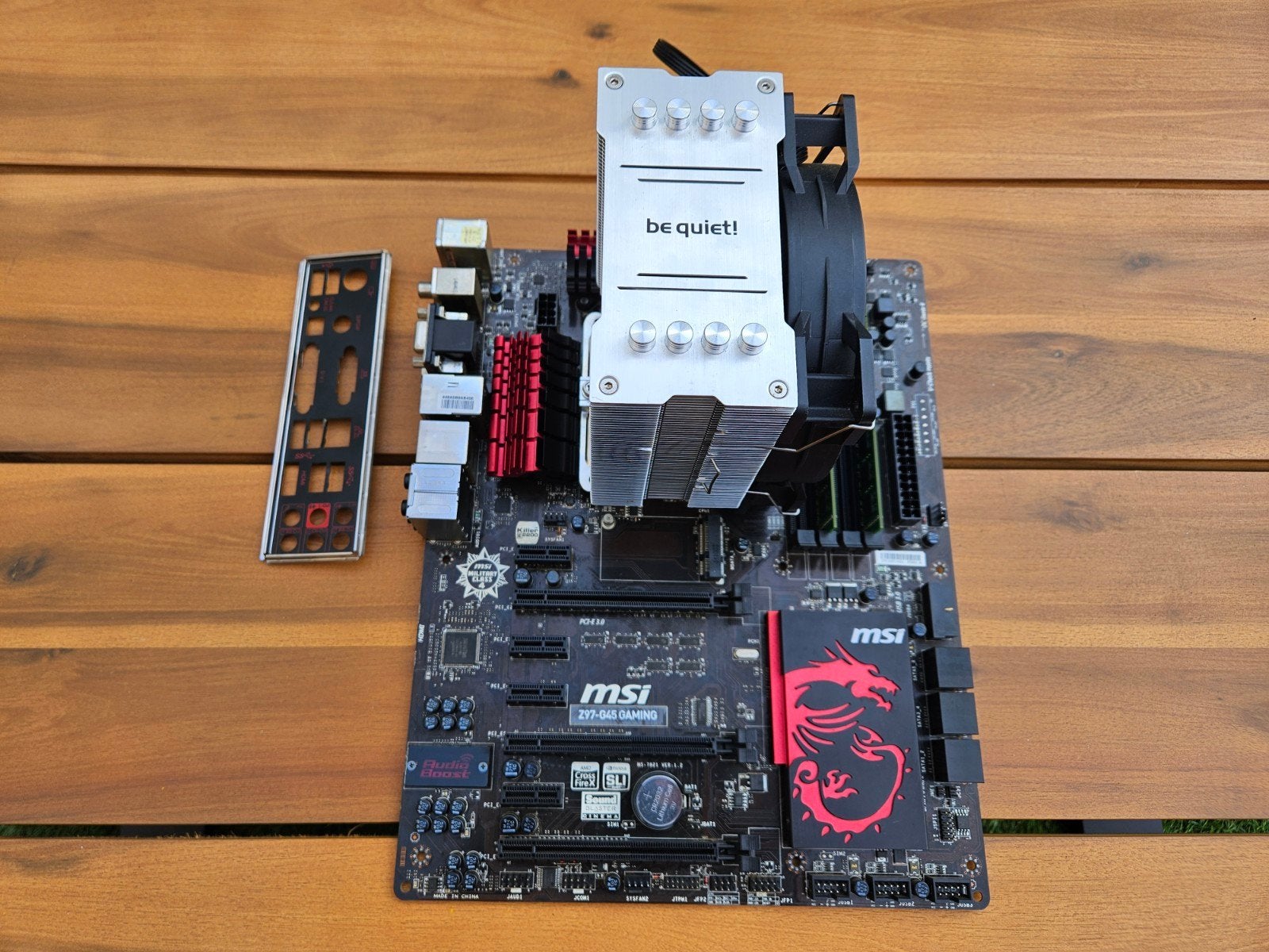 Msi Z97-G45 Gaming, i7-4790K, 16GB, i/o shield., Computers en Software, Moederborden, Gebruikt, DDR3, Ophalen of Verzenden, ATX