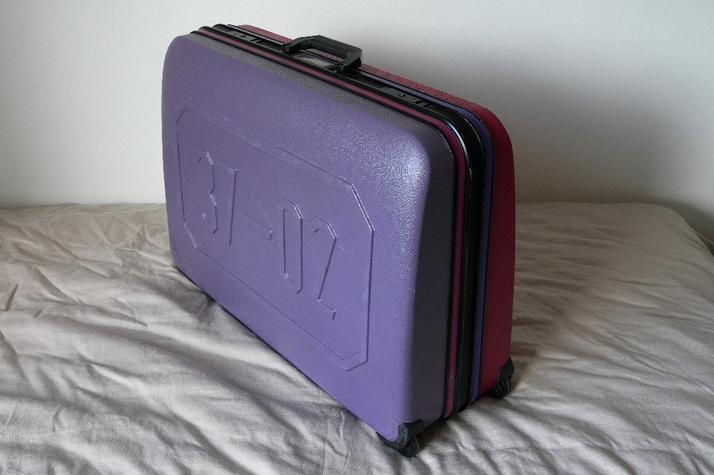 2 koffers, Overige materialen, Gebruikt, 45 tot 55 cm, Ophalen