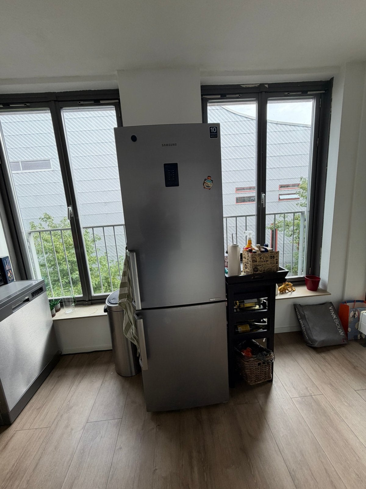 Foto 2 van Samsung RVS Koelvriescombinatie – Strak design & Goede staat
