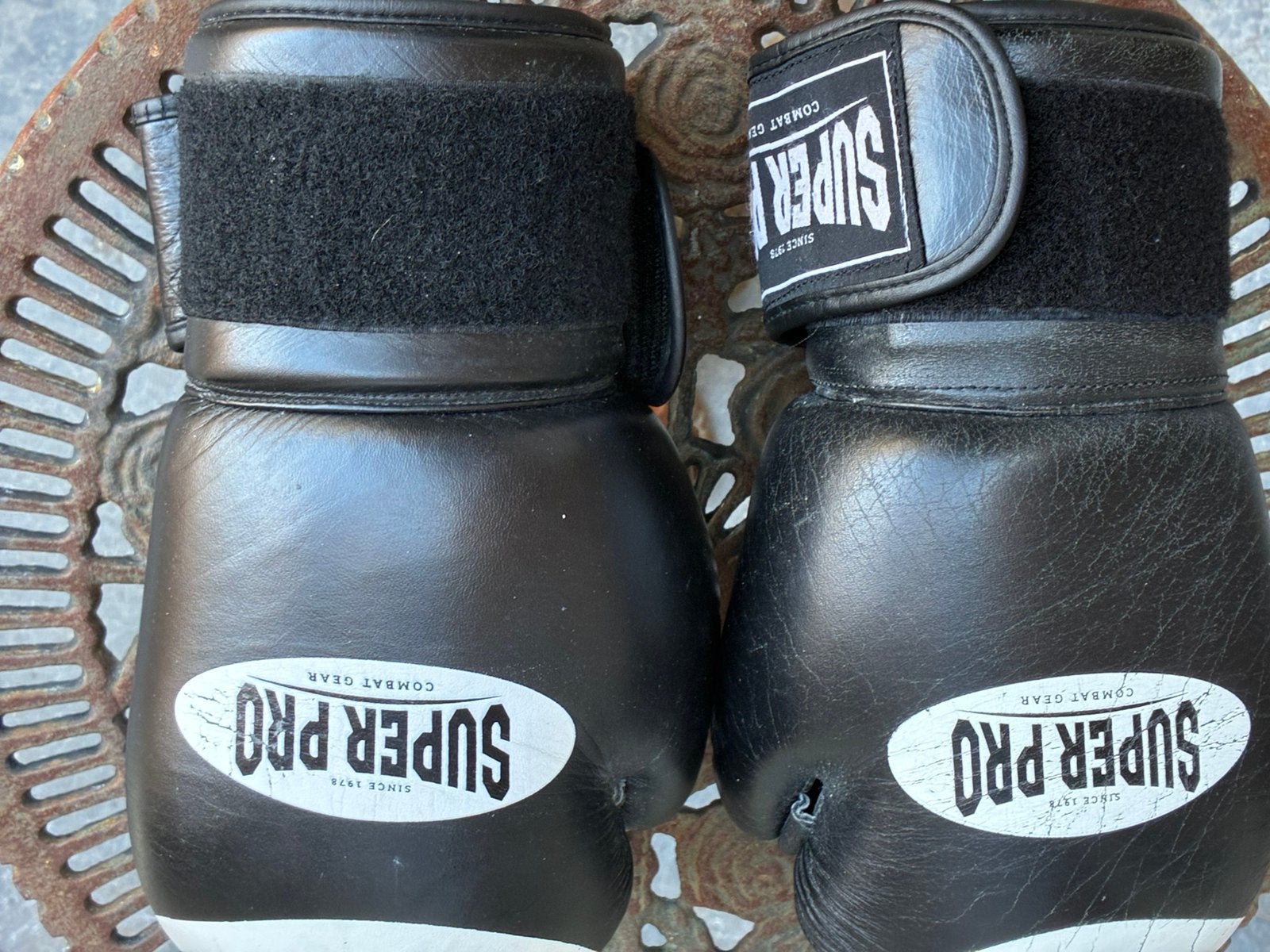 SuperPro bokshandschoenen, Sport en Fitness, Boksen, Ophalen of Verzenden, Gebruikt, Bokshandschoenen