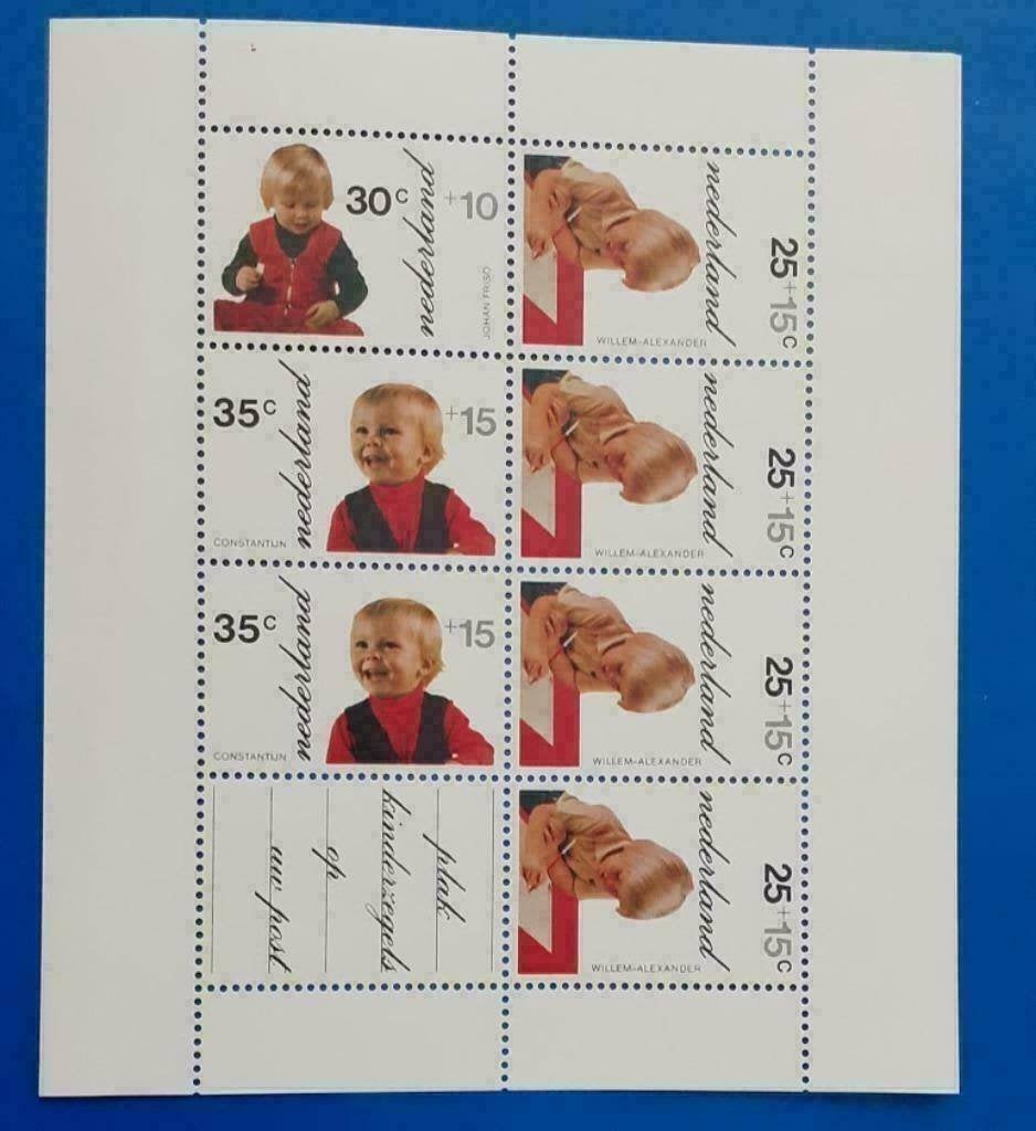 Kinderpostzegels 1972 - NVPH 1024, Postzegels en Munten, Verzenden, Na 1940, Postfris