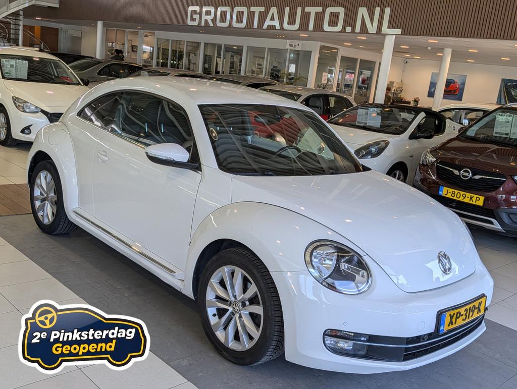 Volkswagen Beetle 1.2 TSI Trend Airco, Cruise Control, Stuur, Auto's, Volkswagen, Voorwielaandrijving, Euro 5, Stof, Gebruikt