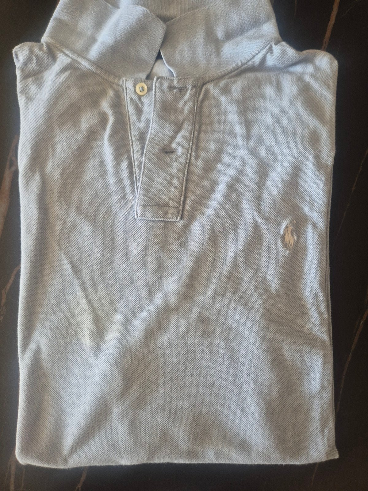 Polo Ralph Lauren Slim Fit XXL Lichtblauw, Ophalen, Blauw, Overige maten, Polo Ralph Lauren