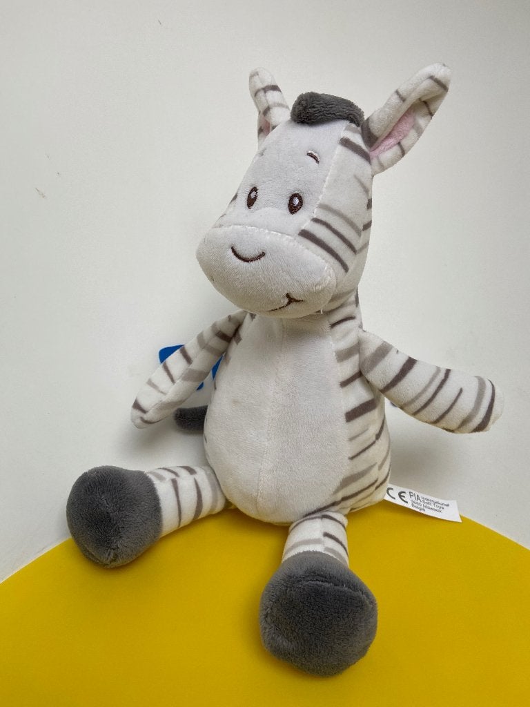 K4902 PIA soft toys zebra, Ophalen of Verzenden, Zo goed als nieuw, Overige typen