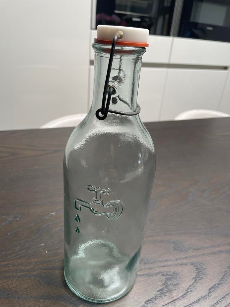 Jamie Oliver Waterfles 1L - Nieuw en Handig, Nieuw, Ophalen of Verzenden, Meerkleurig, Overige merken
