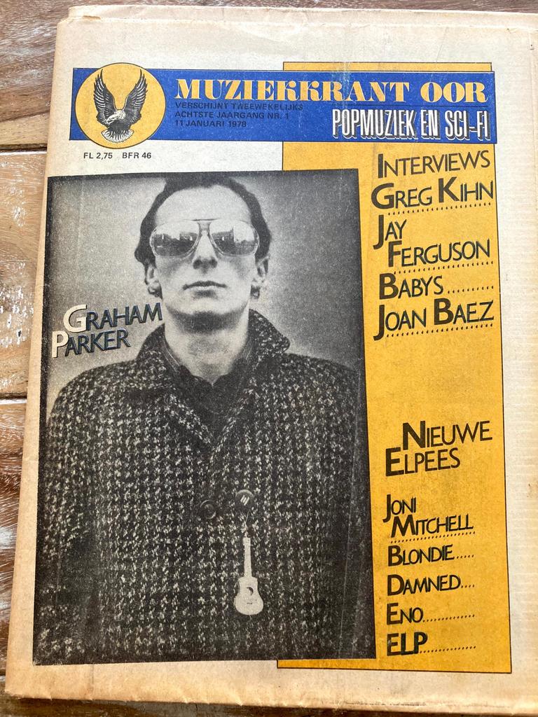 OOR 1978 Graham Parker BABYS Joan Baez ABBA, Boeken, Tijdschriften en Kranten, Ophalen of Verzenden, Muziek, Film of Tv