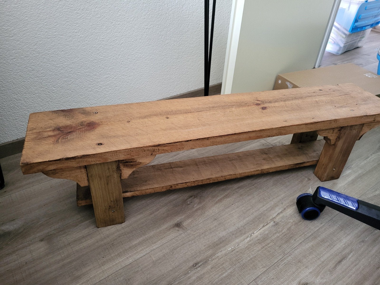 Houten bankje, Tuin en Terras, Tuinbanken, Ophalen, Hout