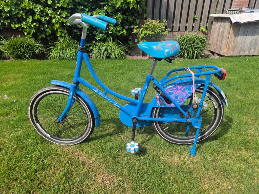20 inch fiets, Ophalen