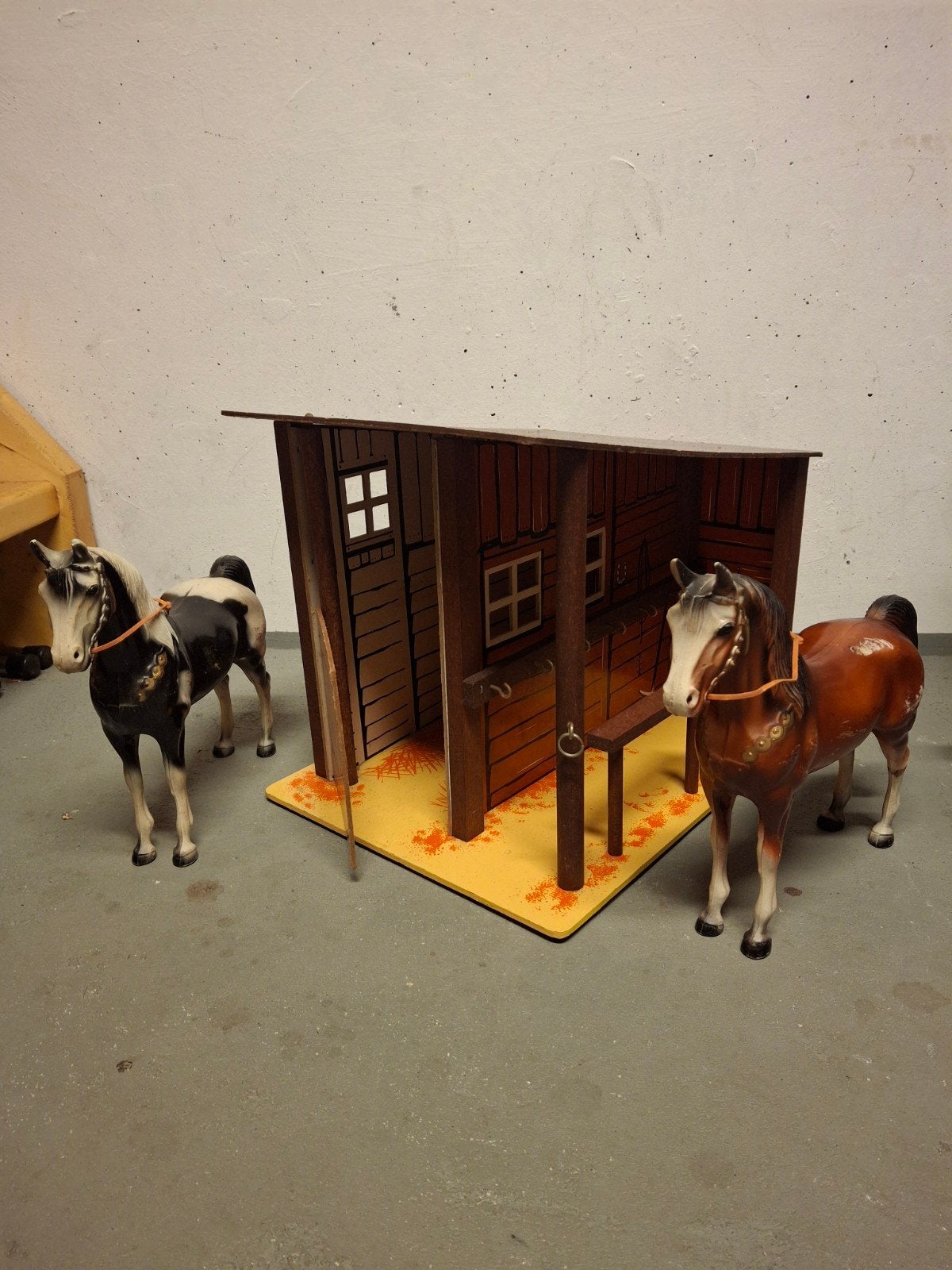 vintage paardenstal, Ophalen of Verzenden, Gebruikt