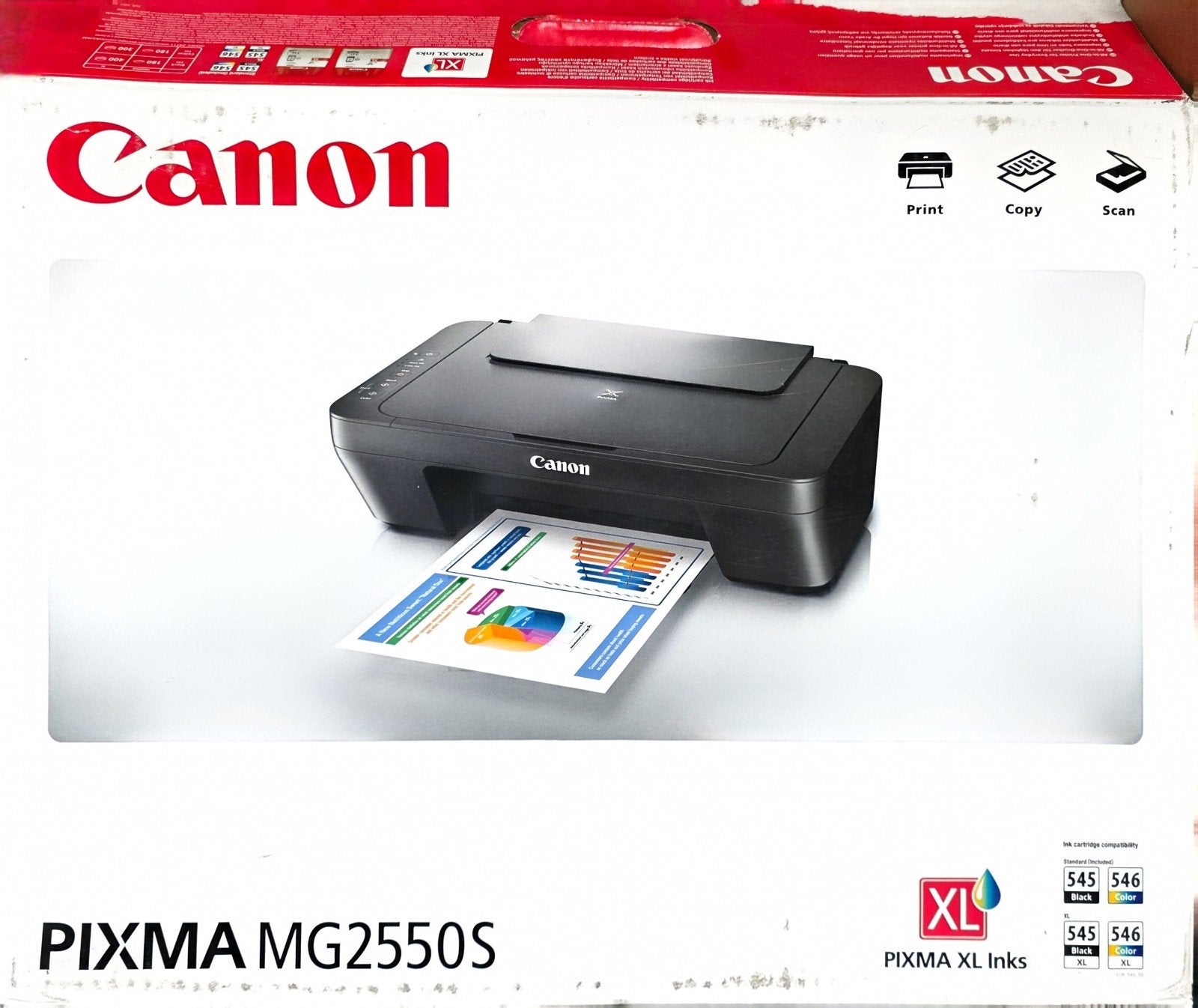 Canon PIXMA MG2550S All-in-One Inkjetprinter, Computers en Software, Canon, Inkjetprinter, All-in-one, Nieuw