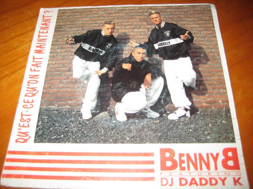 Benny B feat. DJ Daddy K: Quest-ce qu` on fait maintenant, Ophalen of Verzenden, Zo goed als nieuw, Single