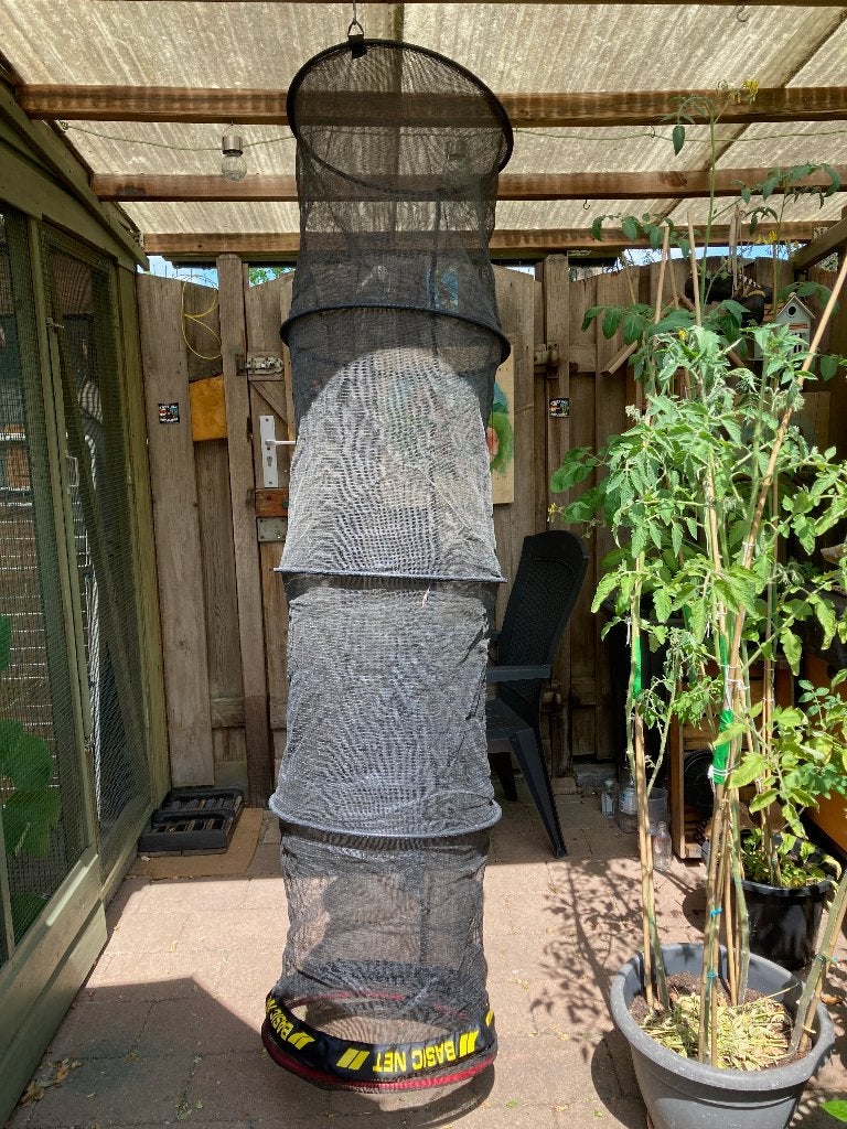 Te Koop visnet, Ophalen, Gebruikt, Net of Fuik