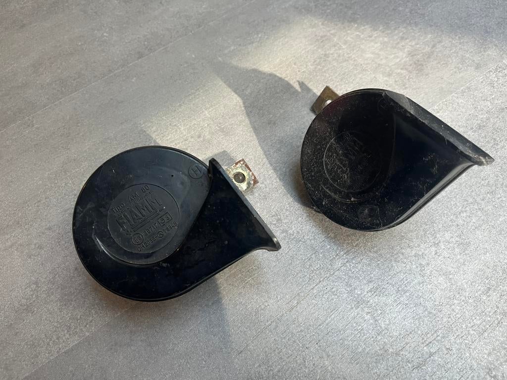Twee Fiamm Tipo AM 80 toeters, Ophalen of Verzenden, Gebruikt, Volkswagen