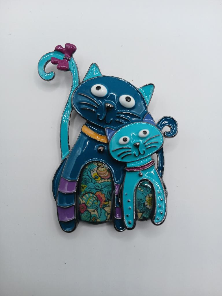 broche, Overige materialen, 4 tot 7 cm, Overige kleuren, Nieuw