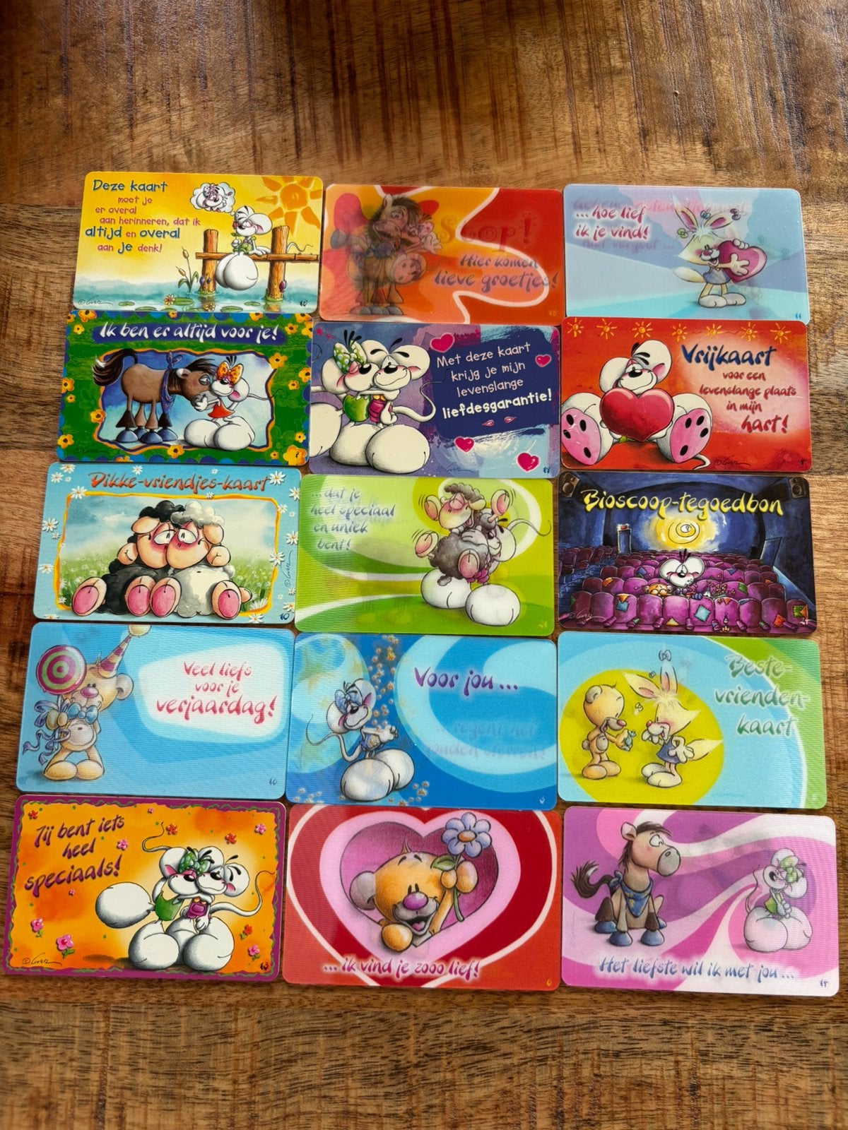 Diddl funcards kaarten kaartjes pasjes, Verzenden, Zo goed als nieuw, Papier, Kaart of Schrift