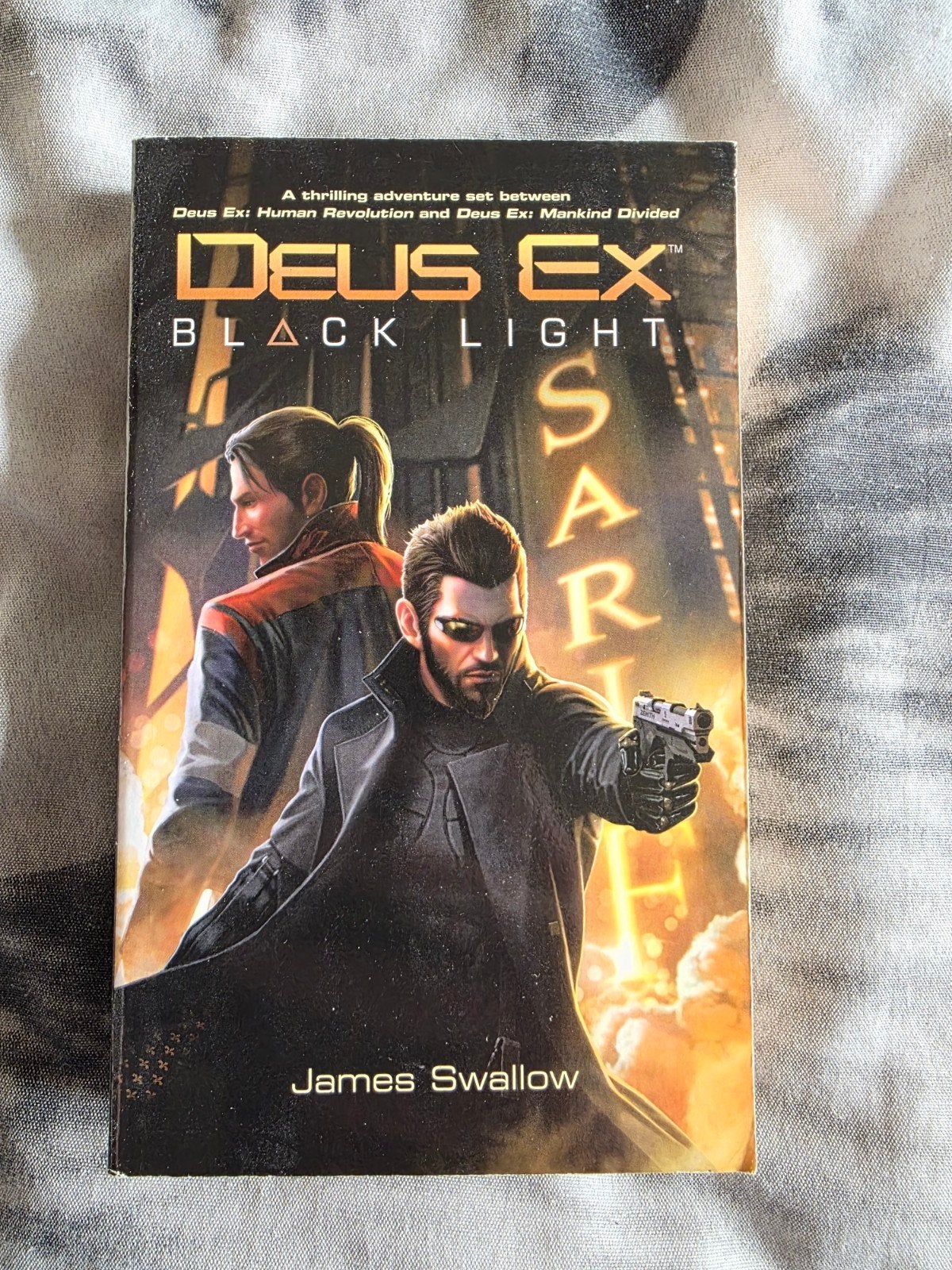 Deus Ex: Black Light - James Swallow (Engels), Ophalen of Verzenden, Zo goed als nieuw, James Swallow