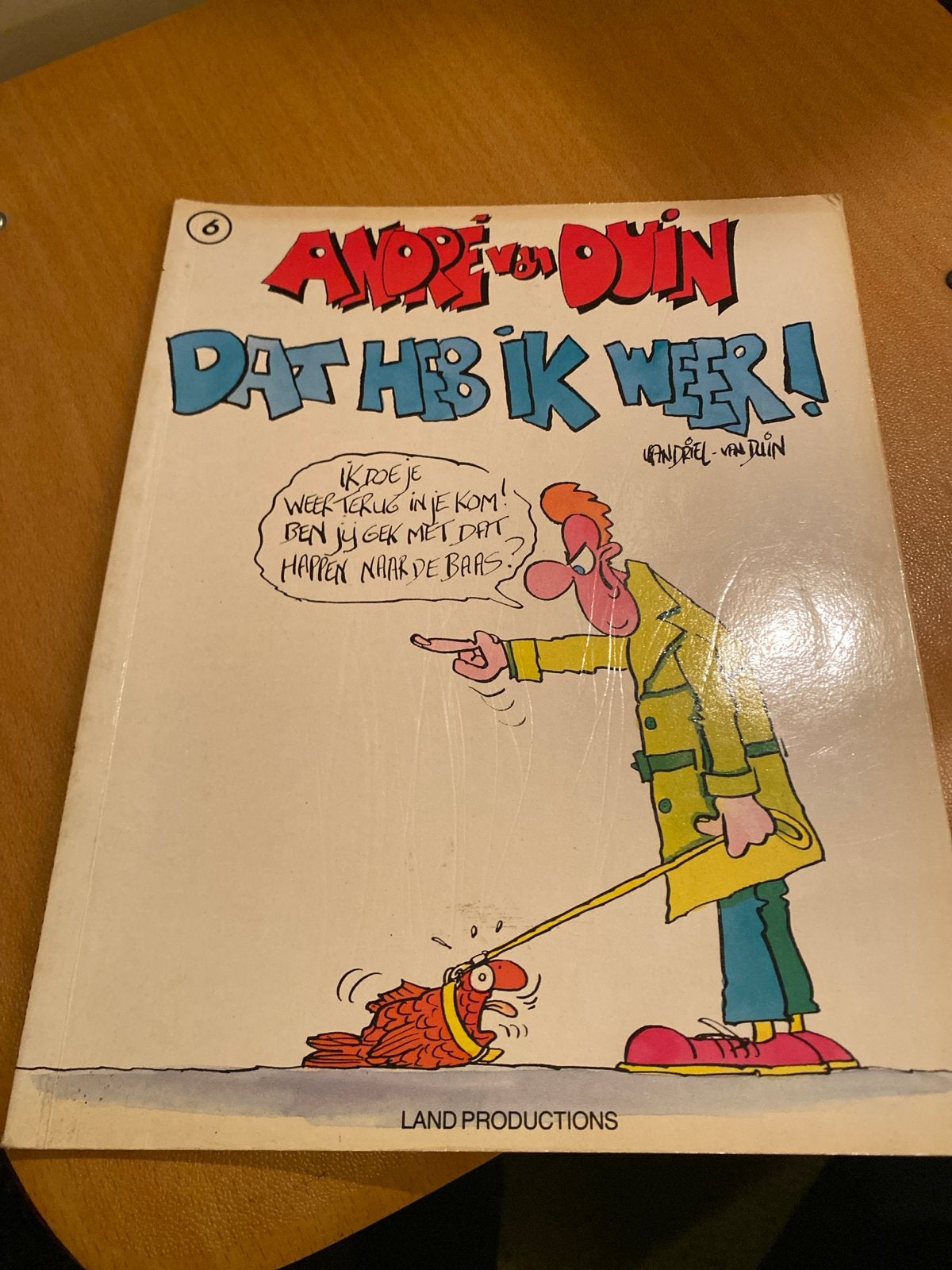 André van Duin - Dat heb ik weer! (Stripboek), Eén stripboek, Ophalen of Verzenden, Gelezen