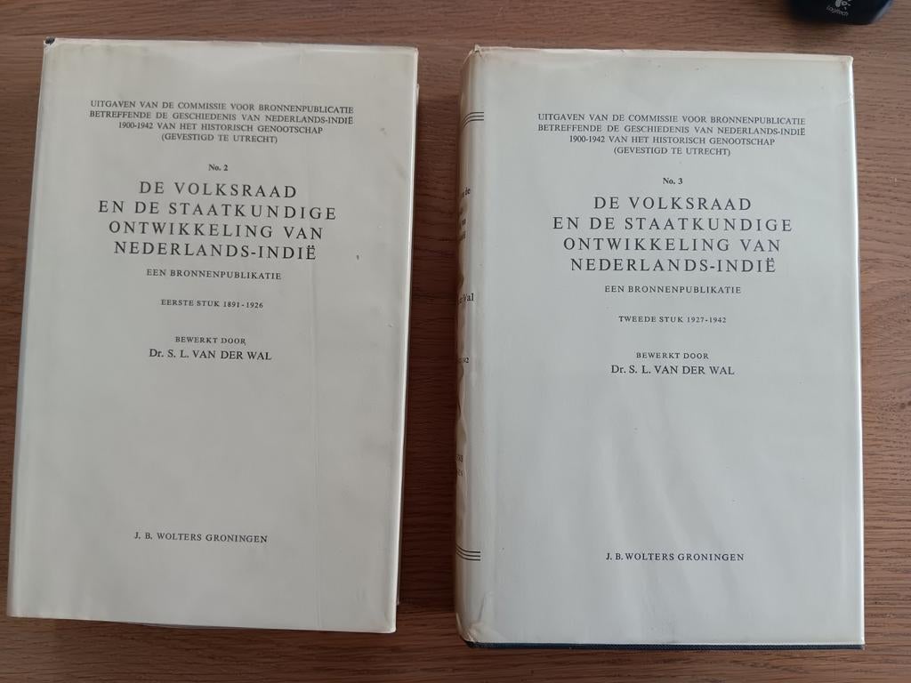 SL vd Wal - De Volksraad en Staatkundige Ontwikkeling Indië, Ophalen of Verzenden
