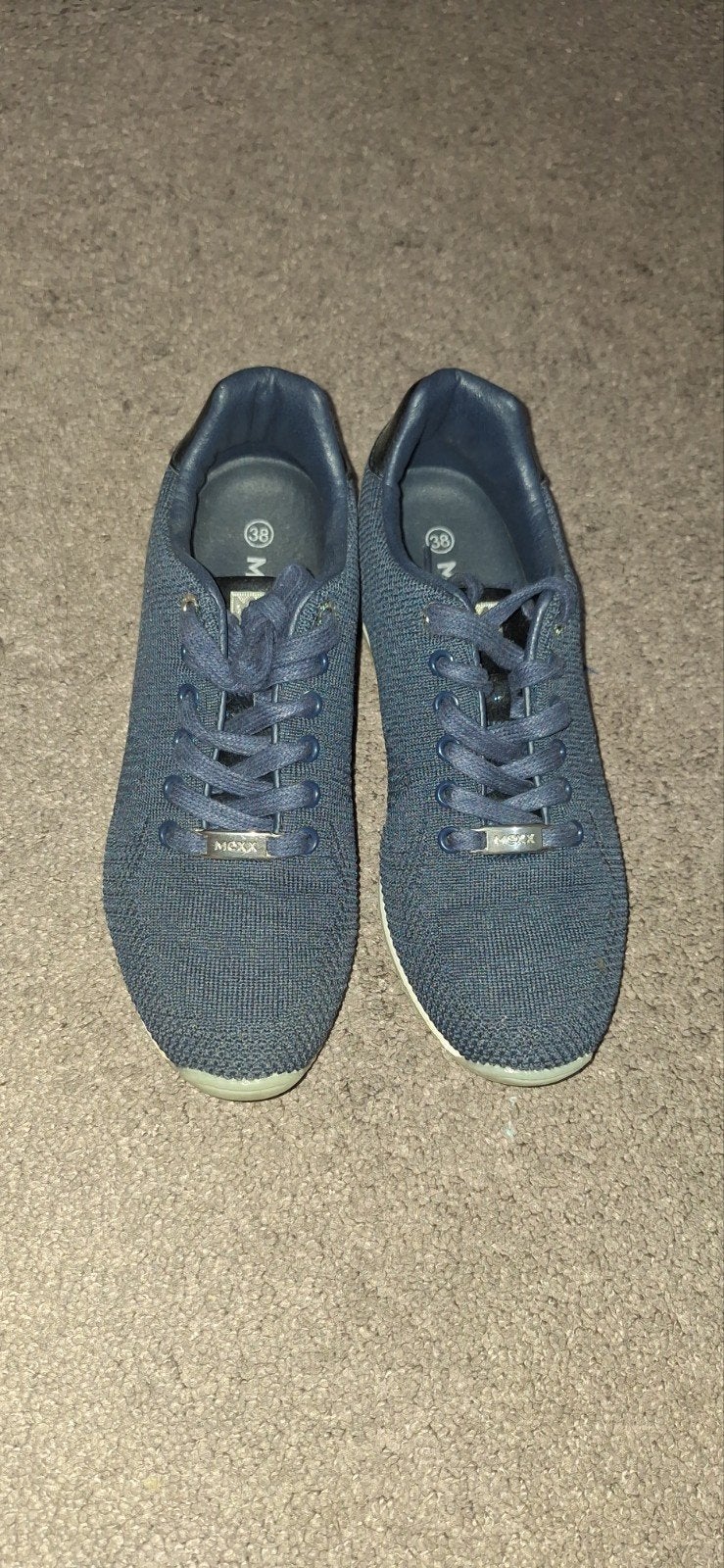 Mexx damesschoenen blauw maat 38, Mexx, Blauw, Ophalen of Verzenden, Sneakers of Gympen