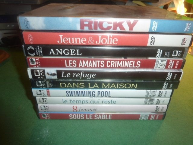 10 Dvd's van Francois Ozon o.a. Jeune & jolie, Ricky, Angel, Drama, Verzenden, Nederlands, Frankrijk