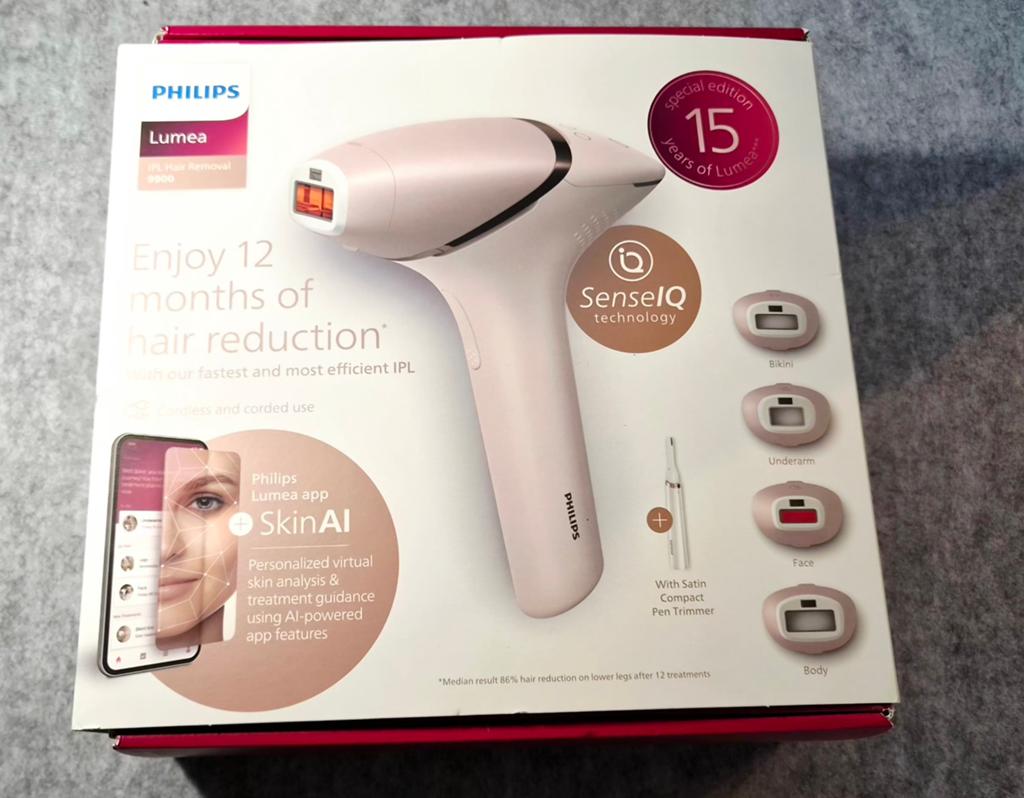 Philips Lumea
IPL Hair Removal 9900, Ophalen of Verzenden, Zo goed als nieuw, Scheren en Epileren