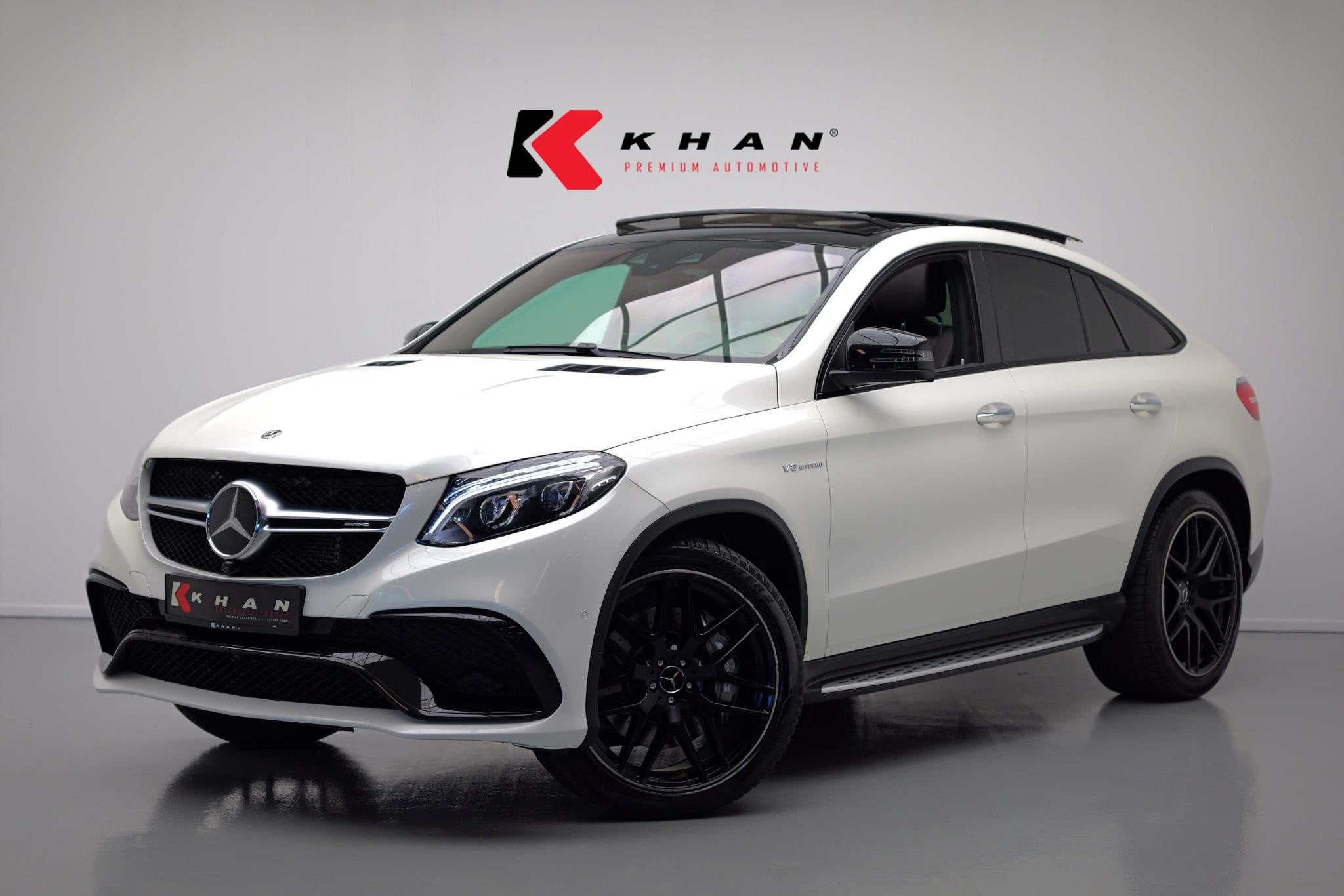 Mercedes-Benz GLE-klasse GLE63 AMG Coupe 4MATIC |Pano|Massag, Auto's, Automaat, 5461 cc, Gebruikt, Wit