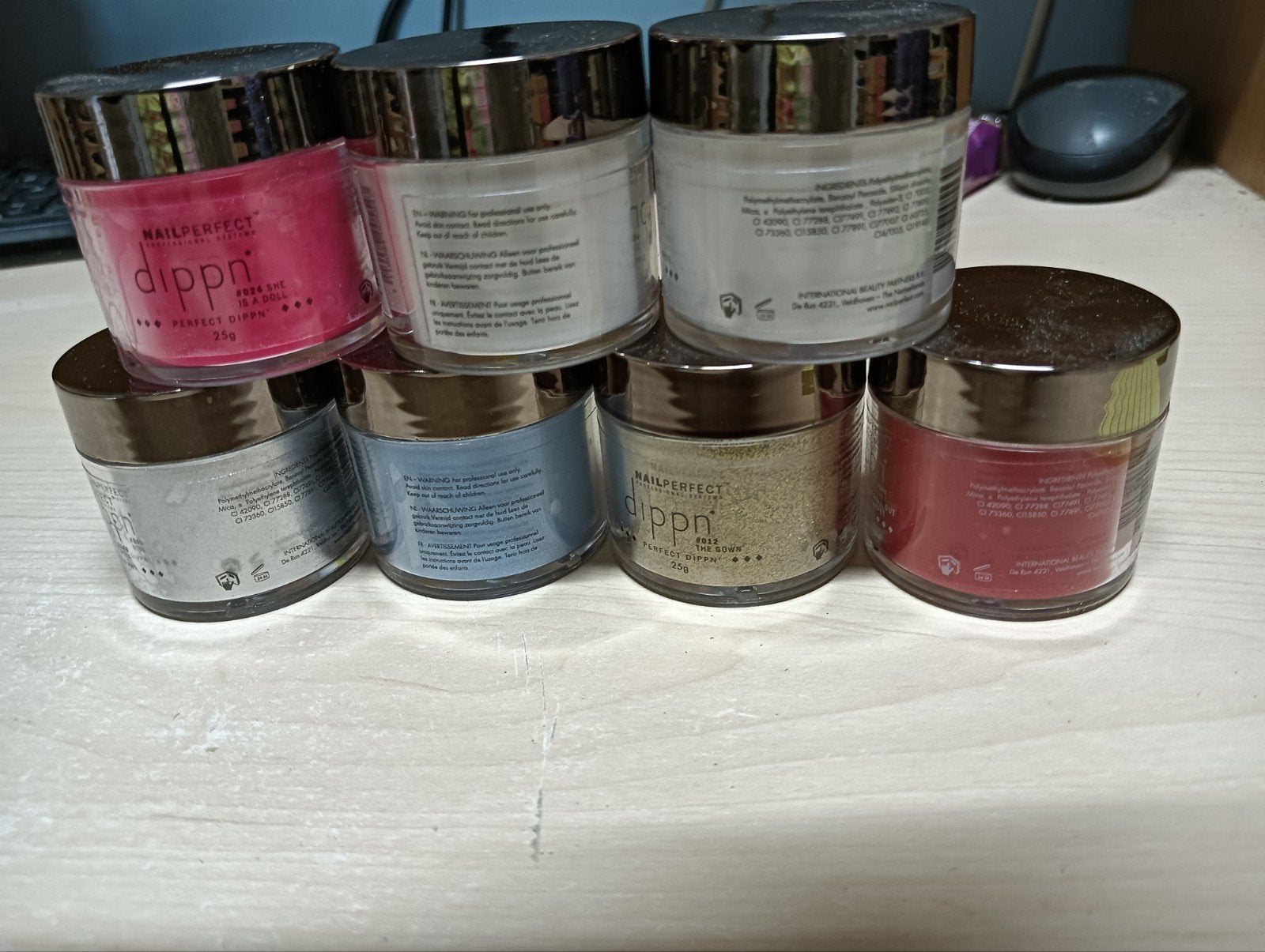 dipping pouder, Ophalen of Verzenden, Zo goed als nieuw, Overige kleuren, Handen en Nagels