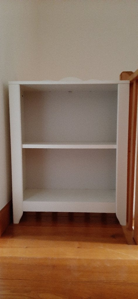 Wit boekenkastje Ikea, Huis en Inrichting, Ophalen, Gebruikt, 50 tot 100 cm, Minder dan 100 cm