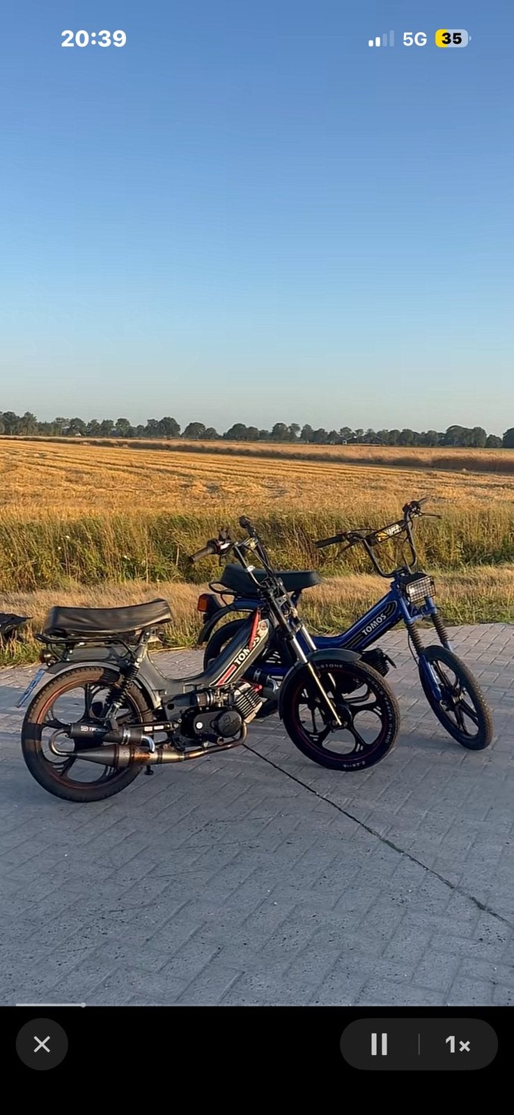 Tomos 65cc, Fietsen en Brommers, Brommers | Tomos, Ophalen, Gebruikt, Maximaal 45 km/u, 65 cc