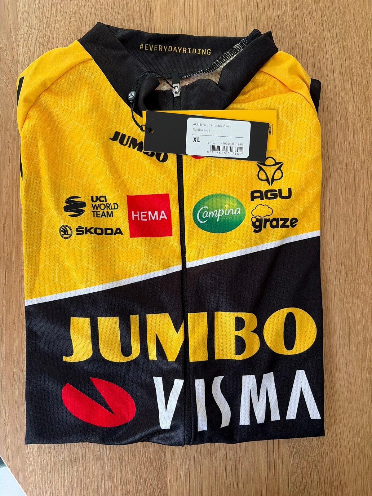 Jumbo Visma Wielershirt - Nieuw met kaartjes, Heren, Nieuw, Ophalen of Verzenden, XL