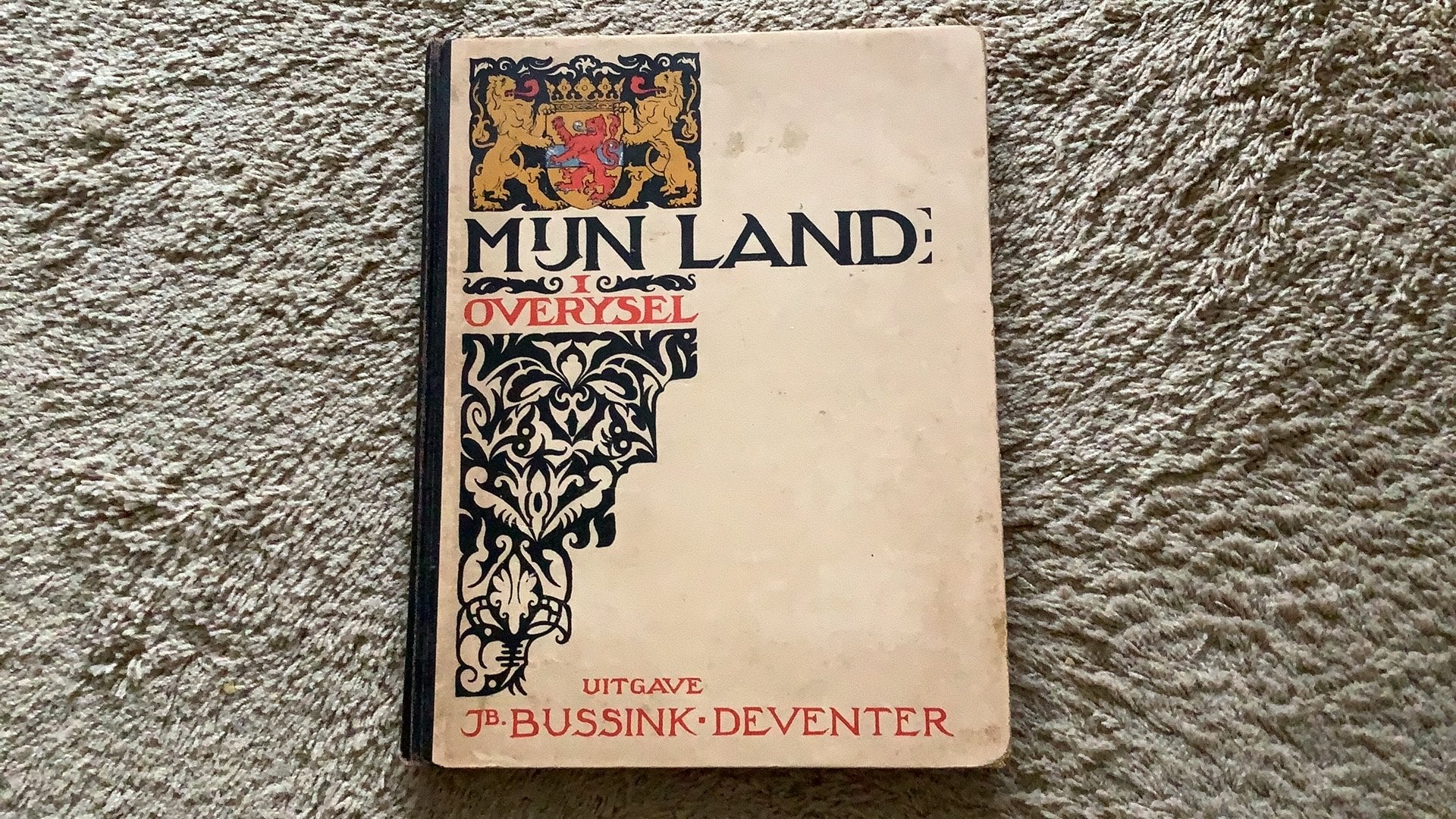Mijn land: Overysel. Uitgave Bussink, zonder jaar., Ophalen of Verzenden, Zo goed als nieuw