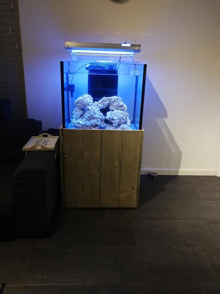 Zee aquarium 170 liter te koop excl techniek, Dieren en Toebehoren, Vissen | Aquaria en Toebehoren, Leeg aquarium, Ophalen