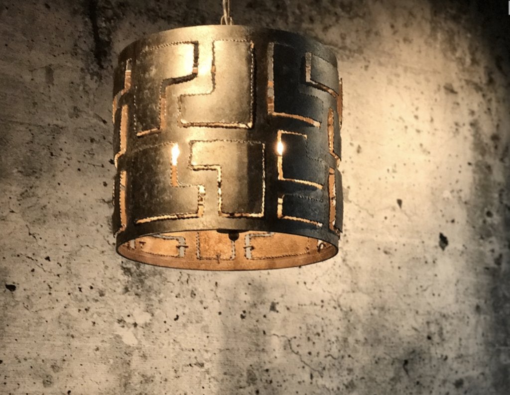 Hanglamp ovaal Leclerq & Bouwman ook leverbaar rond zie foto, Verzenden, Nieuw, Metaal