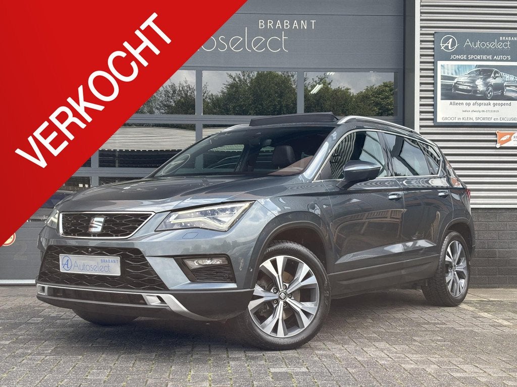 SEAT Ateca 2.0 EcoTSI FR 4DRIVE DSG Intense 190pk| Pano |Nav, Automaat, Gebruikt, Ateca, Zwart