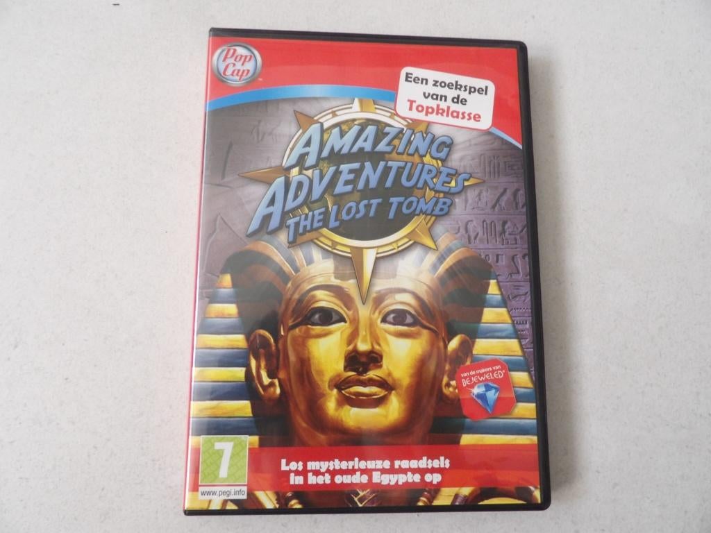 PC AMAZING ADVENTURES the lost tomb, Spelcomputers en Games, Games | Pc, Puzzel en Educatief, 1 speler, Ophalen of Verzenden, Zo goed als nieuw