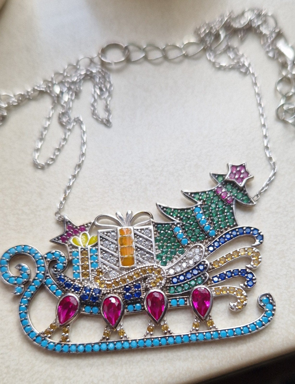 mooie  ketting, Verzenden, Zo goed als nieuw, Zilver, Zilver