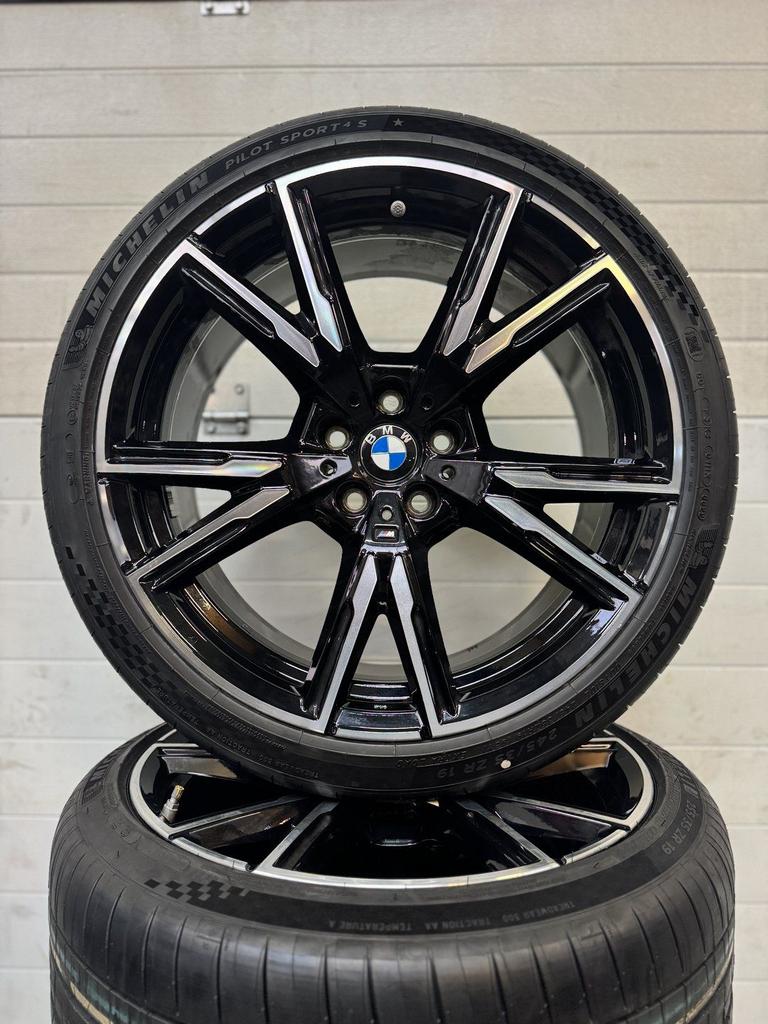 DEMO 19” BMW 2 SERIE G42 VELGEN ZOMERBANDEN TPMS RFT 893M* O, 19 inch, Gebruikt, -, -