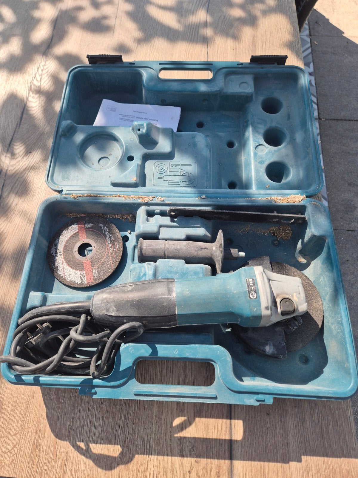 Makita GA5030R Haakse Slijpmachine 125mm 720W, Ophalen, Gebruikt, Haakse handslijpmachine