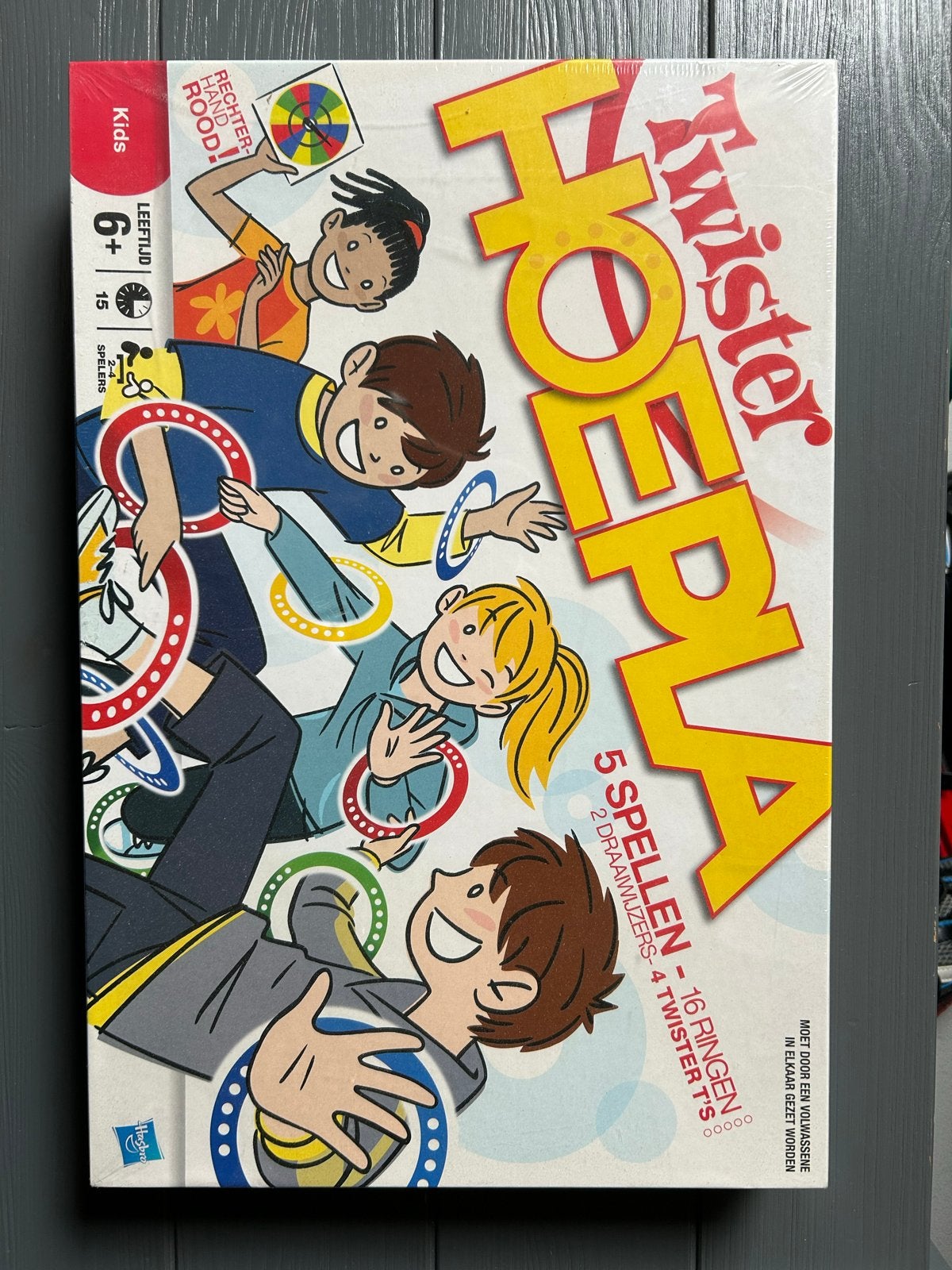 Twister Hoepla - 5 Spellen in 1 - Nieuw in verpakking, Een of twee spelers, Ophalen of Verzenden, Nieuw