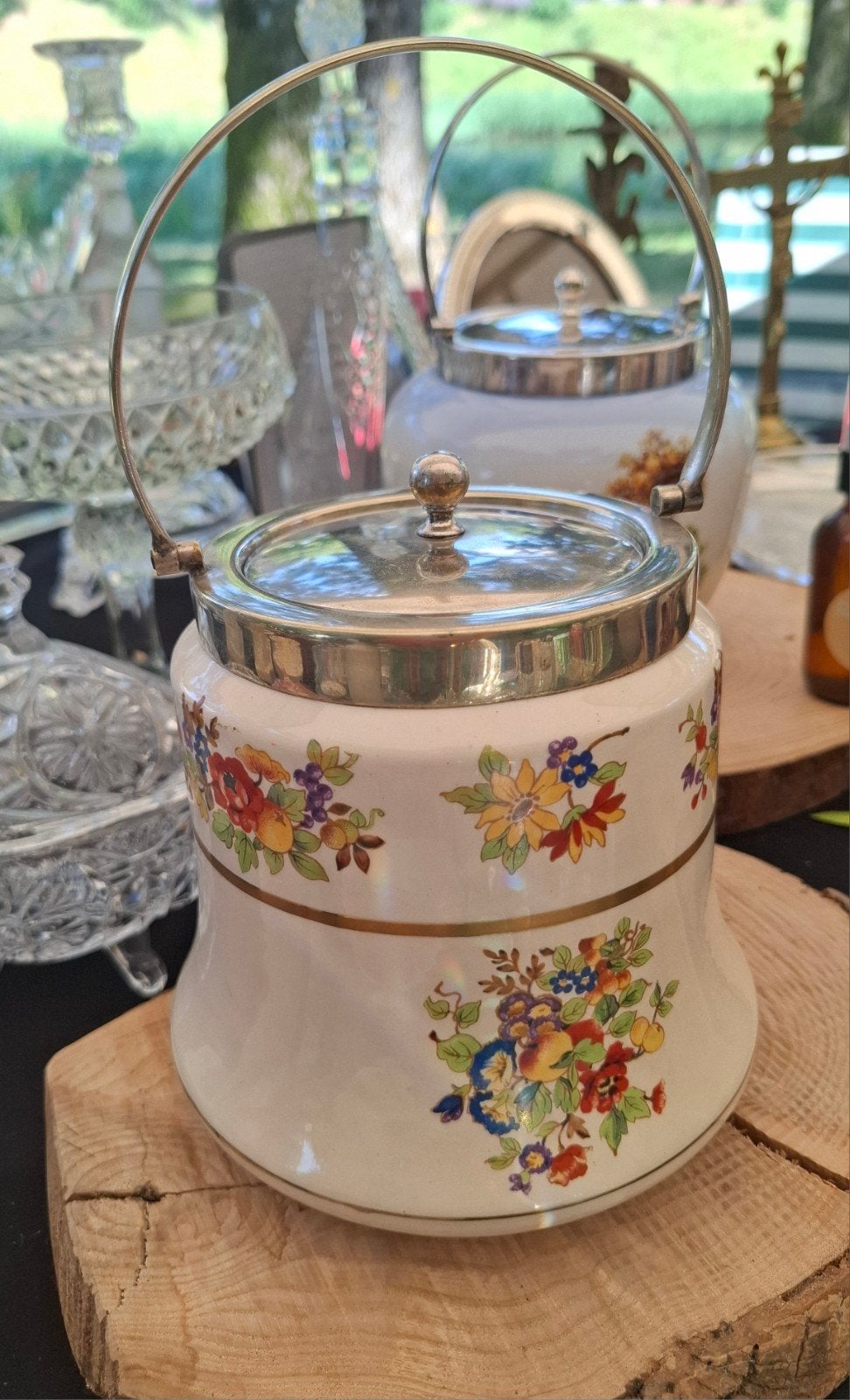 Hampton Ivory England originele koekjespot, Ophalen of Verzenden