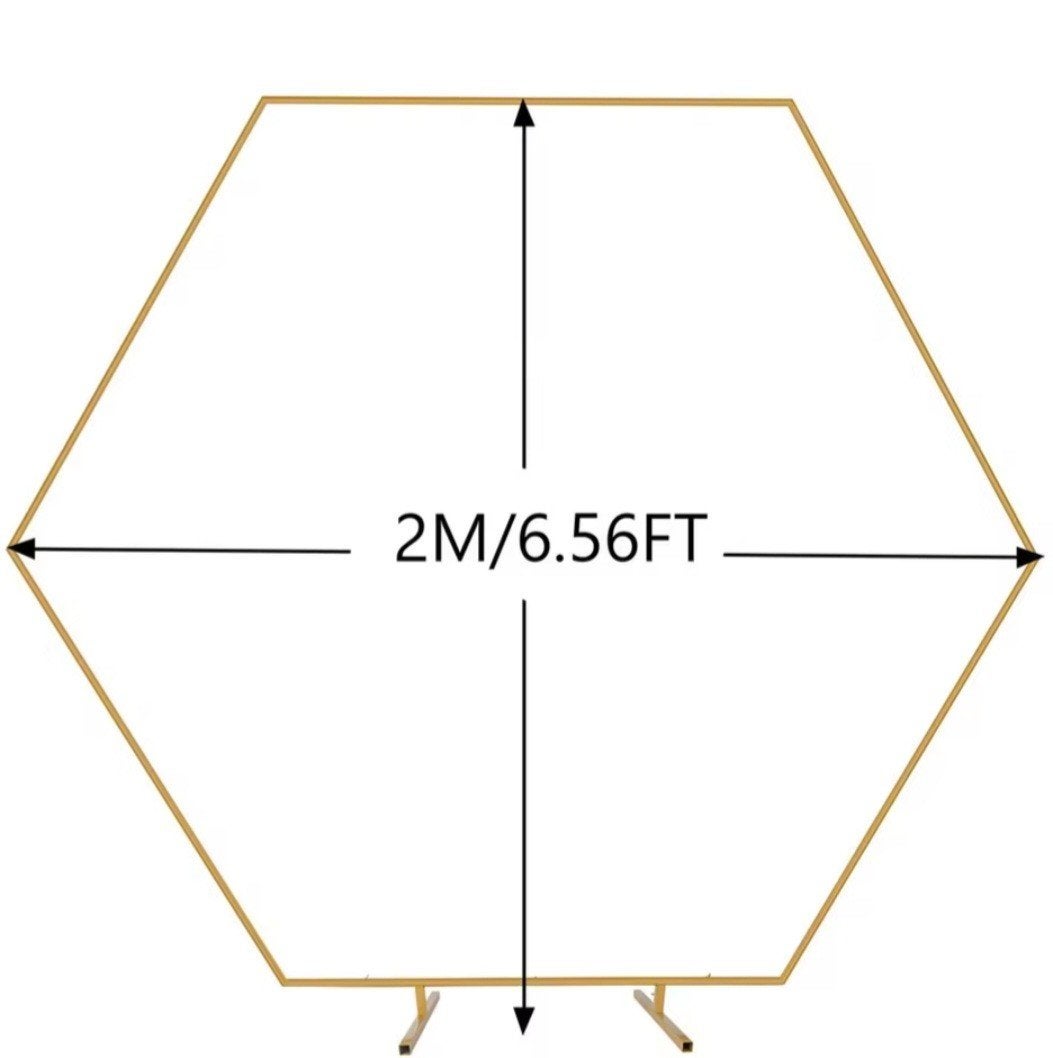 hexagon backdrop/trouwboog, Ophalen of Verzenden, Nieuw, Accessoires