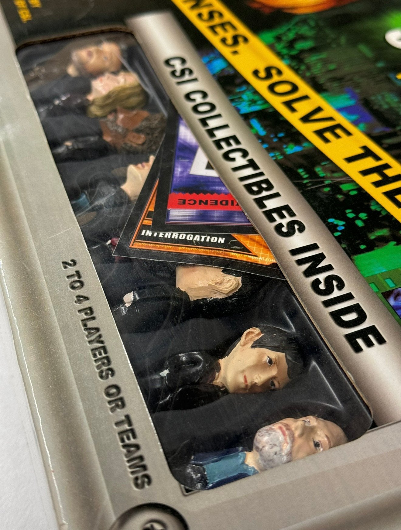 CSI Senses - The game bordspel Crime scene spel + poppetjes, Nieuw, Ophalen of Verzenden, H, H