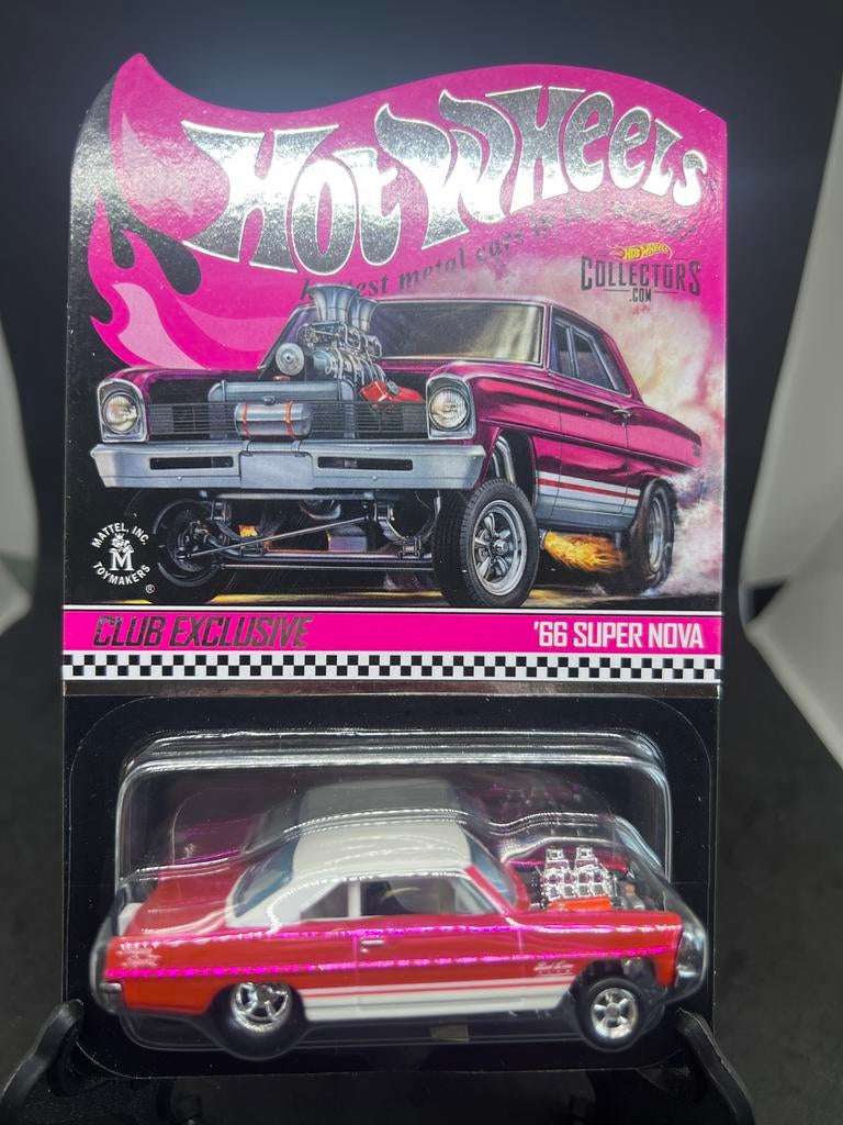 Hot Wheels '66 Super Nova RLC Club Exclusive Roze, Ophalen of Verzenden, Nieuw, Auto